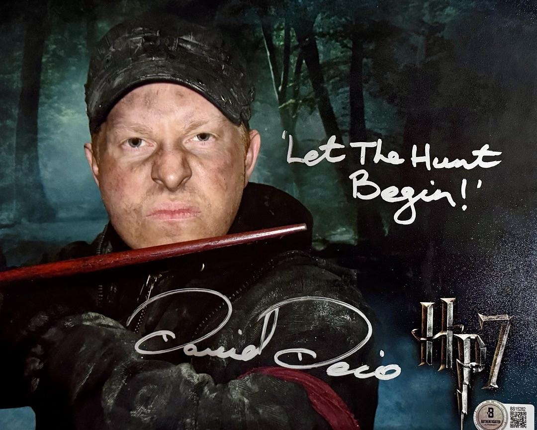 David Decio Signed 8x10 Photo (Harry Potter) - Beckett COA